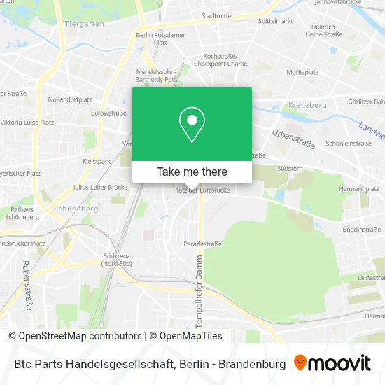 Btc Parts Handelsgesellschaft map