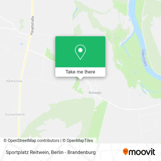 Sportplatz Reitwein map