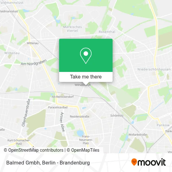 Balmed Gmbh map