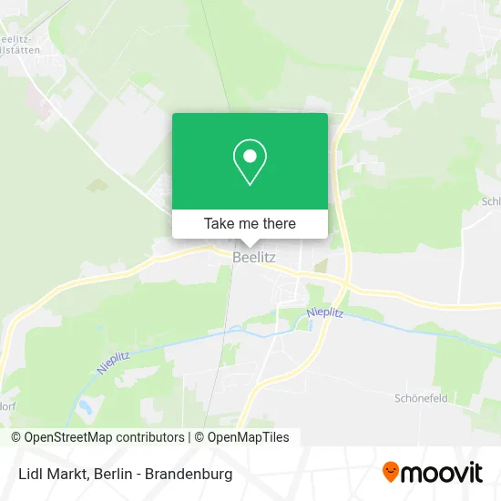 Lidl Markt map