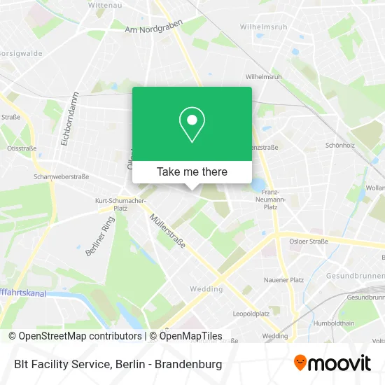 Blt Facility Service map
