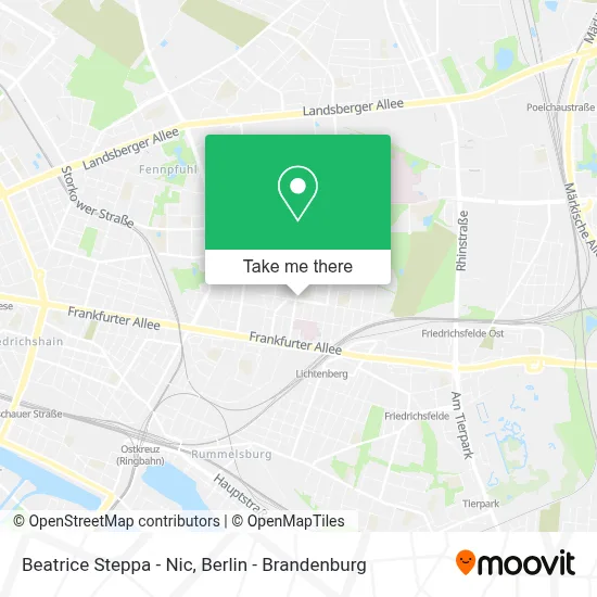 Beatrice Steppa - Nic map