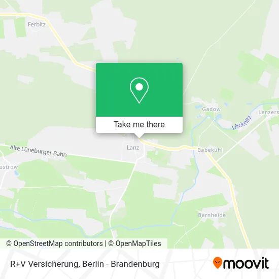 R+V Versicherung map