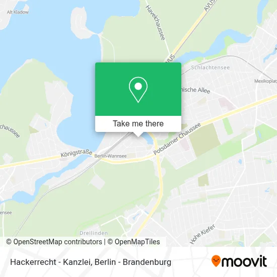 Hackerrecht - Kanzlei map