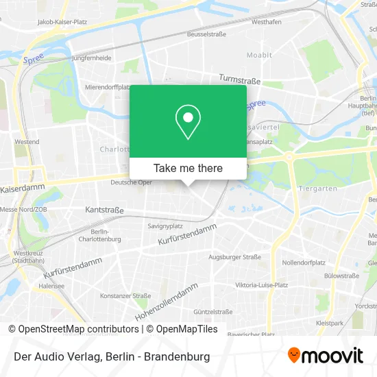 Der Audio Verlag map