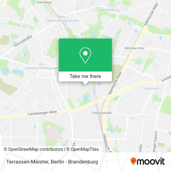 Terrassen-Meister map