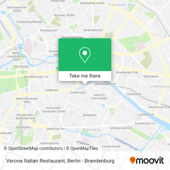 Verona Italian Restaurant map