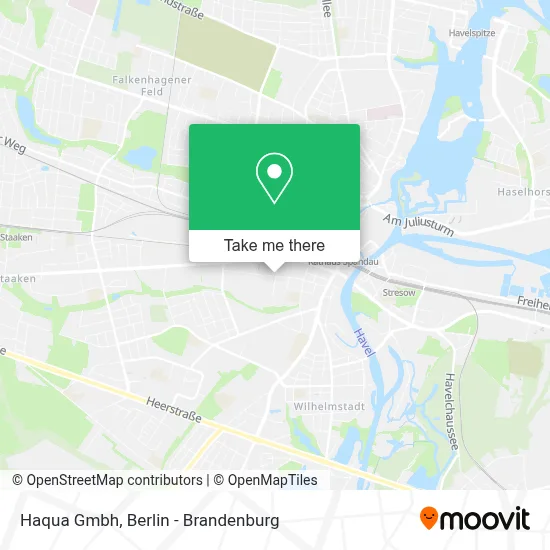 Haqua Gmbh map