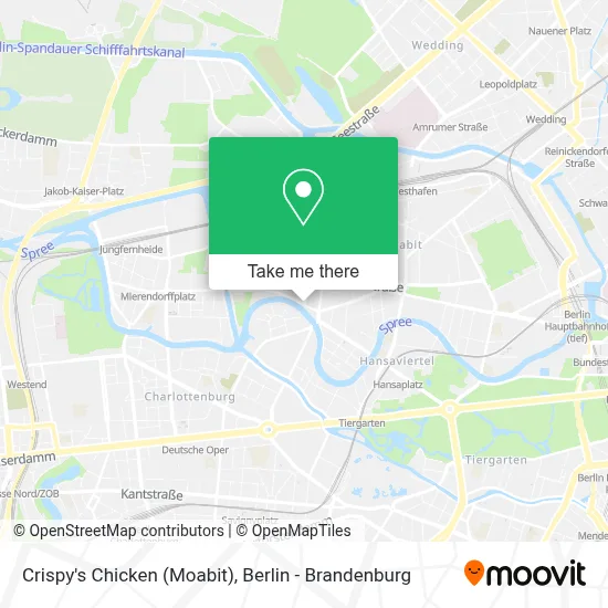 Crispy's Chicken (Moabit) map