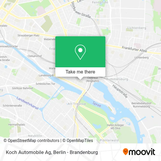 Koch Automobile Ag map