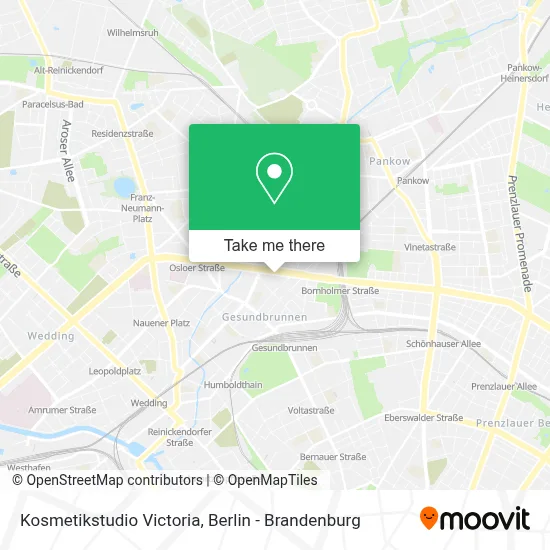 Kosmetikstudio Victoria map
