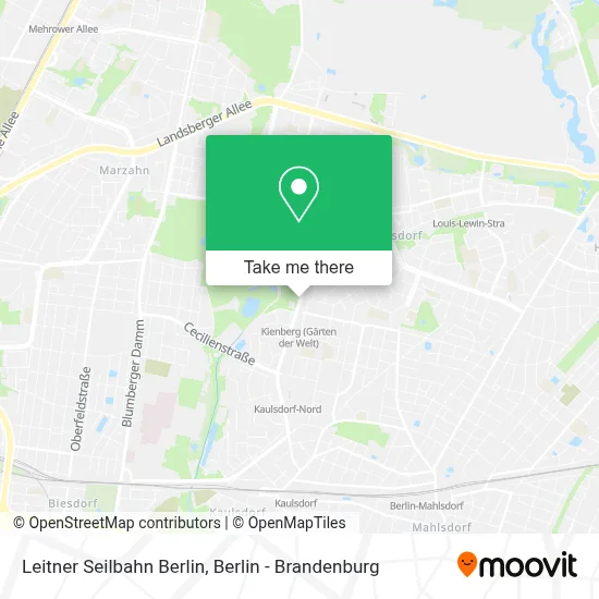 Leitner Seilbahn Berlin map