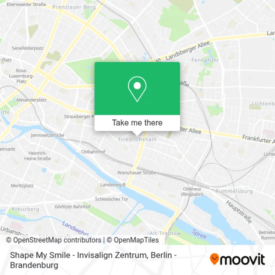 Shape My Smile - Invisalign Zentrum map