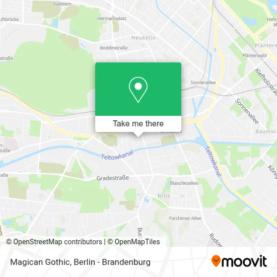 Magican Gothic map