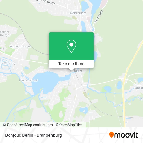 Bonjour map
