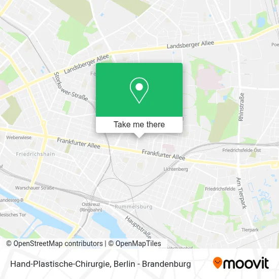 Hand-Plastische-Chirurgie map