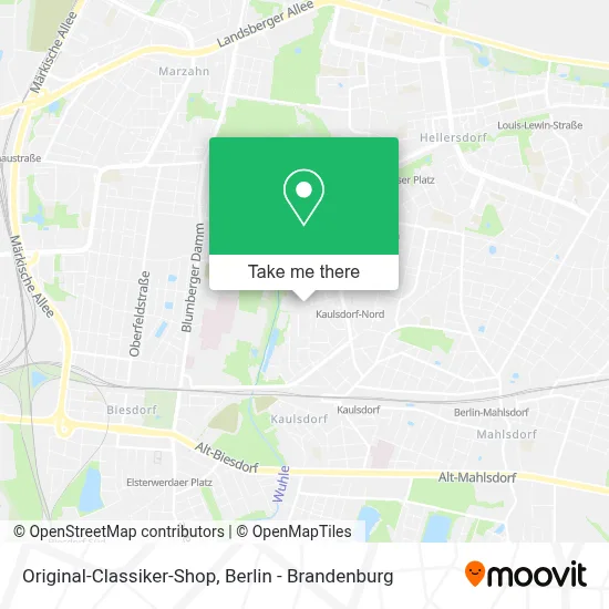 Original-Classiker-Shop map