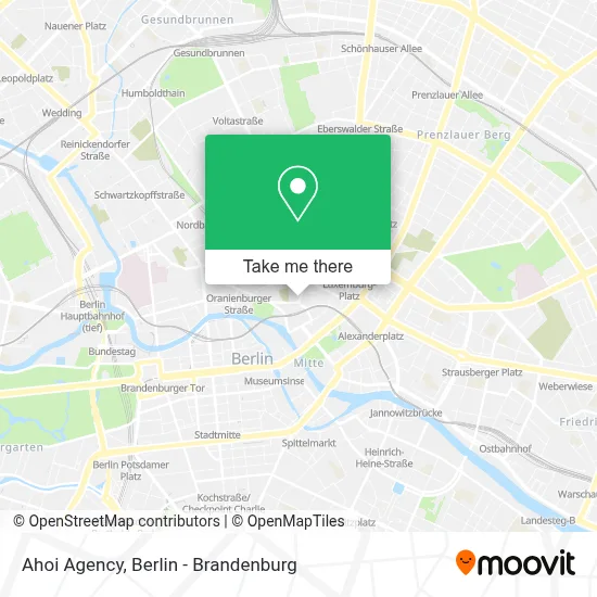 Ahoi Agency map