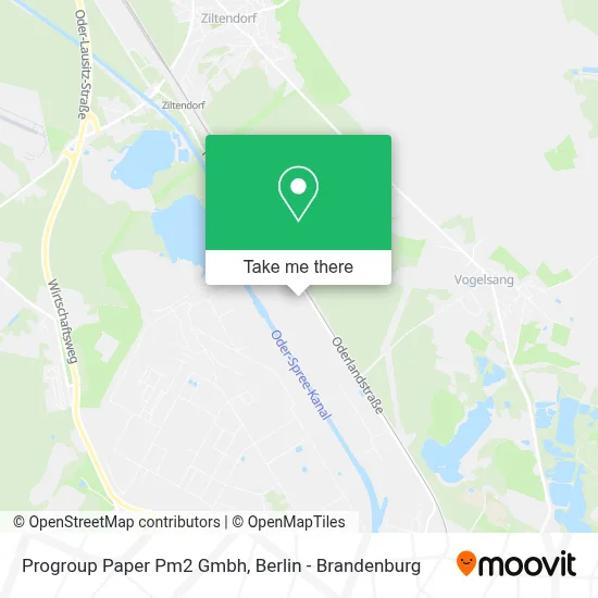 Progroup Paper Pm2 Gmbh map