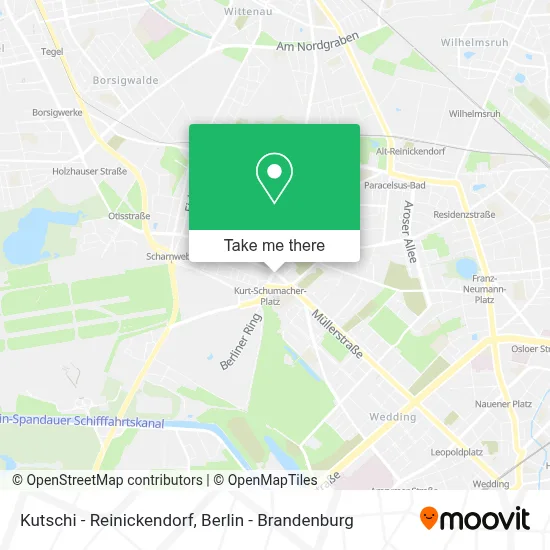 Kutschi - Reinickendorf map