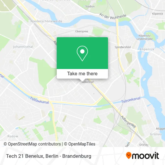 Tech 21 Benelux map