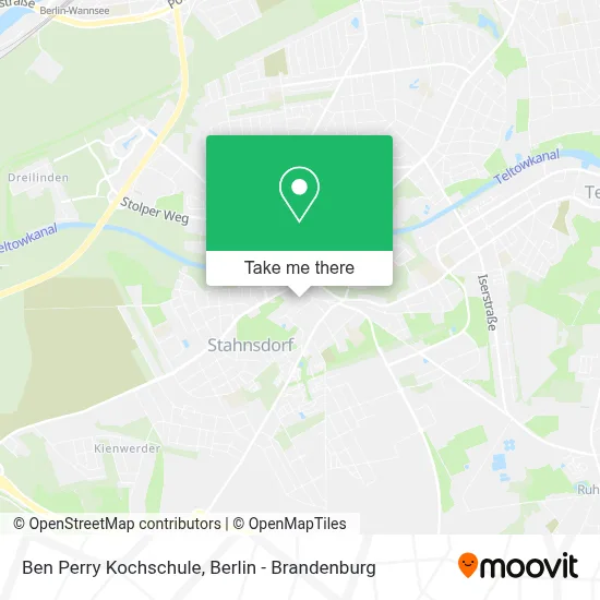 Ben Perry Kochschule map