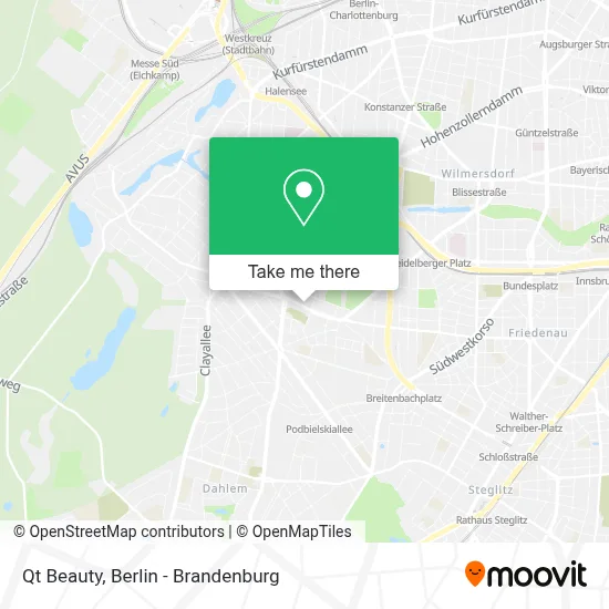 Qt Beauty map