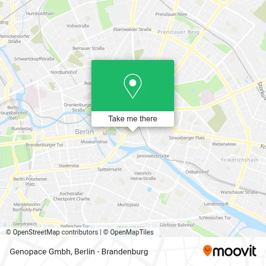 Genopace Gmbh map