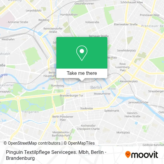 Pinguin Textilpflege Serviceges. Mbh map