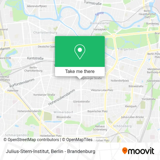 Julius-Stern-Institut map