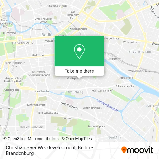 Christian Baer Webdevelopment map