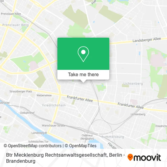 Btr Mecklenburg Rechtsanwaltsgesellschaft map