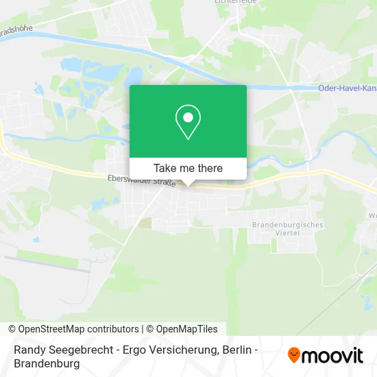 Randy Seegebrecht - Ergo Versicherung map