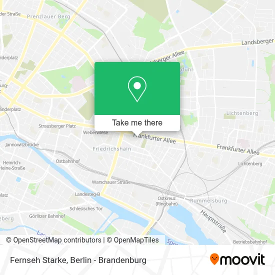 Fernseh Starke map