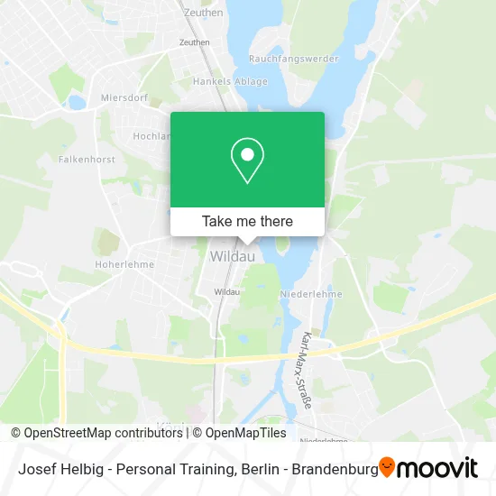 Josef Helbig - Personal Training map