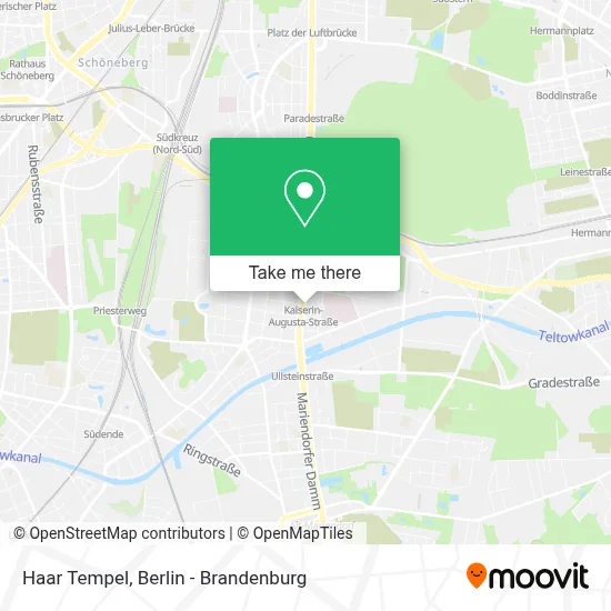 Haar Tempel map