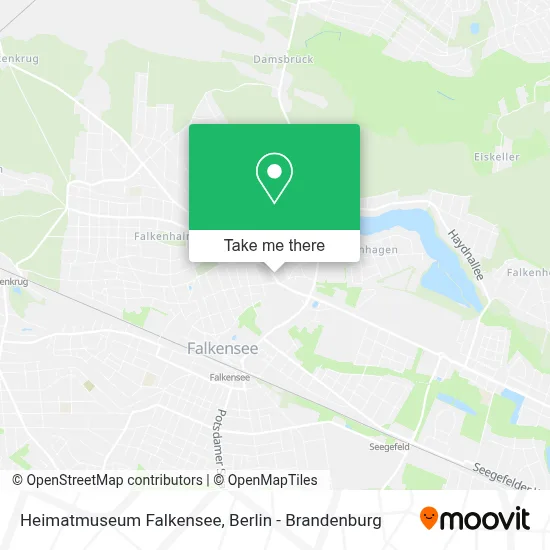 Heimatmuseum Falkensee map