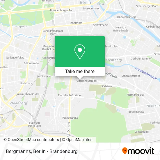 Bergmanns map