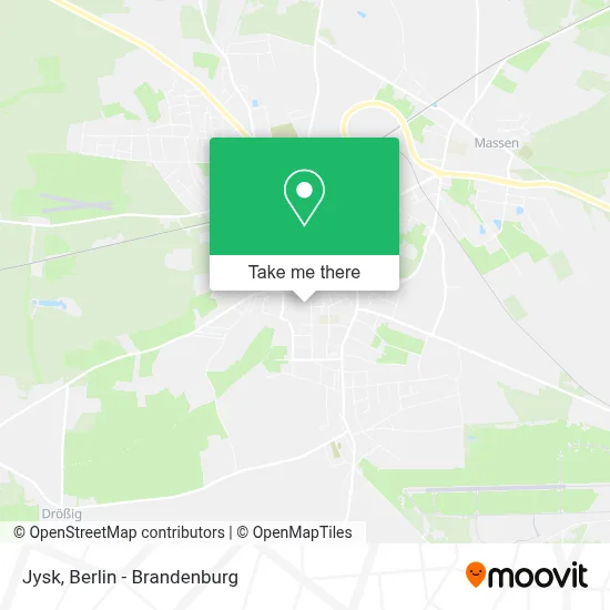 Jysk map