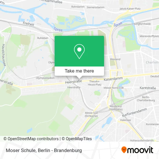 Moser Schule map
