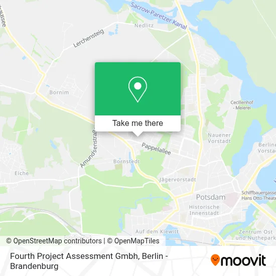 Fourth Project Assessment Gmbh map