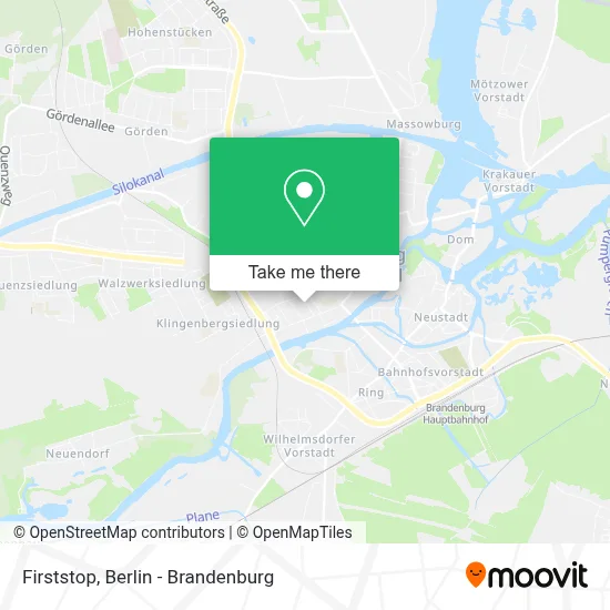 Firststop map