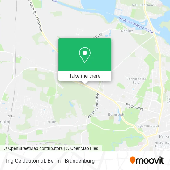 Ing-Geldautomat map