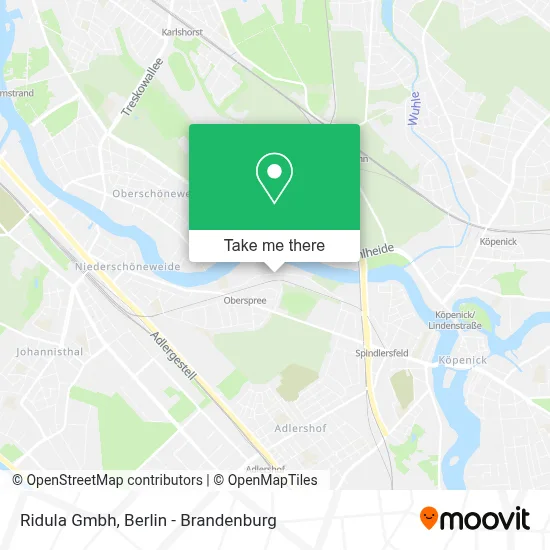 Ridula Gmbh map