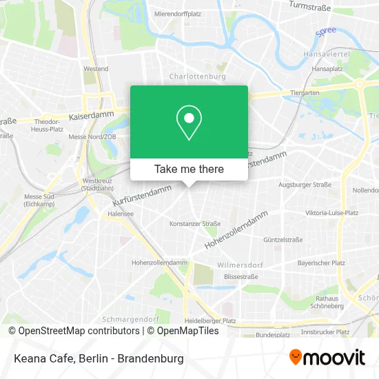 Keana Cafe map