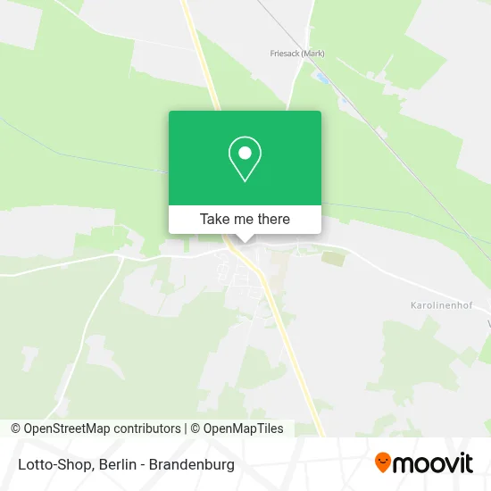 Lotto-Shop map