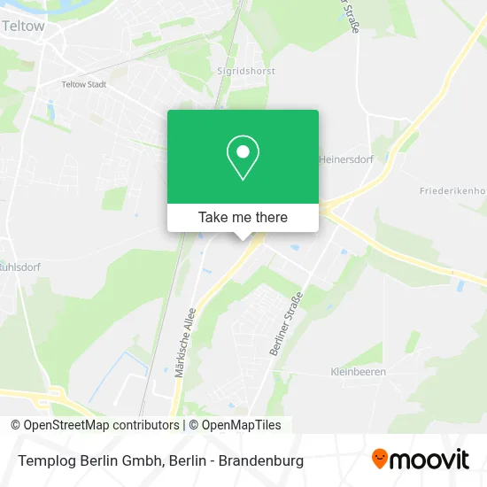 Templog Berlin Gmbh map