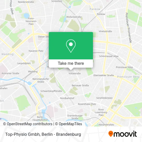Top-Physio Gmbh map