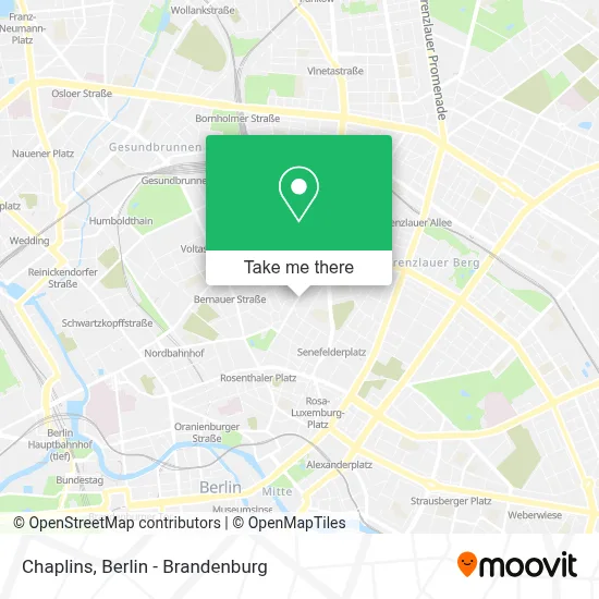 Chaplins map