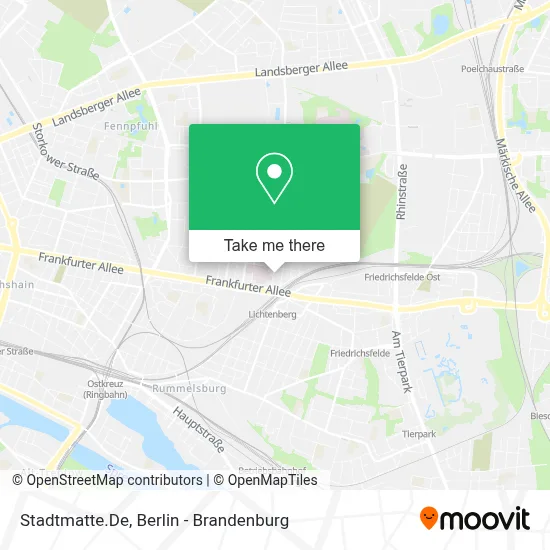 Stadtmatte.De map